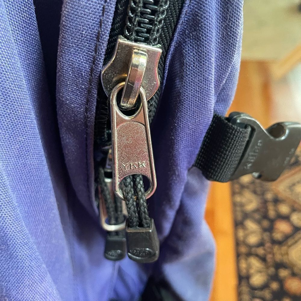 The North Face 90’s Purple and Black Faded Backpack - Picture 10 of 16